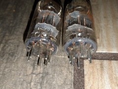 Lot of 2 BECKMAN USA 5964 VACUUM TUBES RARE! FREE SHIPPING! RARE!