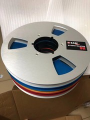 One Pair silvery 10.5 » 1/2 Inch BASF 911 Tape Reel For Tape Recorder
