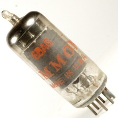 Tested Vintage HAMMOND 6BA6 Vacuum Tube USA Good