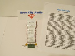 Capacitor recap re-cap kit for Cerwin Vega AT-15 AT15 crossover restoration