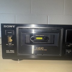 Sony TC-K677ES 3 Head Stereo Cassette Deck **PARTS- AS-IS ONLY**