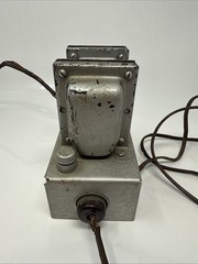 Vintage Dual Transformer Isolation Power Supply Unit Metal Case Powers On