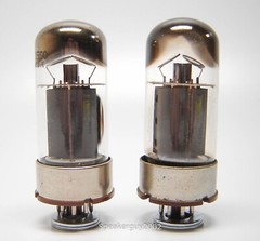 Matched Pair of Sylvania 6550 Vacuum Tubes / KT5