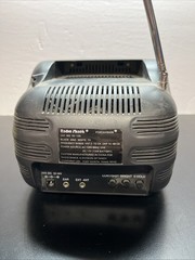 VTG Radio Shack Portavision Television 5” B&W Home/Auto TV 16-130 For Parts D1