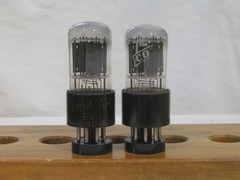 Brimar made 6SN7GT one pair electronic tubes
