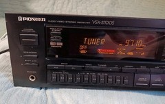 1990 PIONEER VSX-3700S STEREO RECEIVER MADE IN JAPAN TESTED WORKING