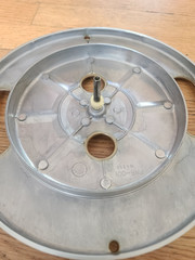 Vintage Pioneer PL-115D Turntable Platter with Rubber
