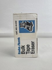 VINTAGE RADIO SHACK BULK MAGNETIC TAPE ERASER 44-232 W/ BOX & SAFETY INSTRUCTION
