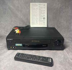 Sony SLV-N55 VCR VHS Remote Control AV Cable TESTED AND WORKING A+