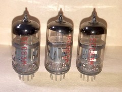 Sovtek 12AX7WB ECC83 Tubes, Closely Matched Trio, Tested, NOS/NIB, Soviet Era