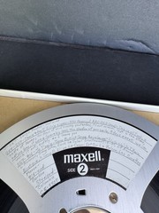 Maxell UD35-10 10” Metal Reel Reel-to-Reel Tape 3600ft w/ Box Made in Japan