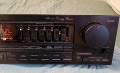 1990 PIONEER VSX-3700S STEREO RECEIVER MADE IN JAPAN TESTED WORKING