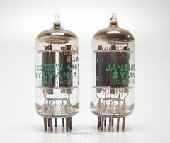 2 – Sylvania JAN 6189W Vacuum Tubes / 7326 / KT4