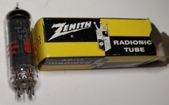 VINTAGE ZENITH 12CA5 RADIONIC TUBE UNTESTED