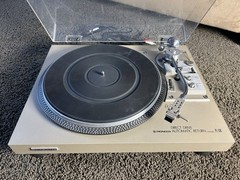 Pioneer PL-518 Turntable With Original Box Vtg Record Player Tested *READ*
