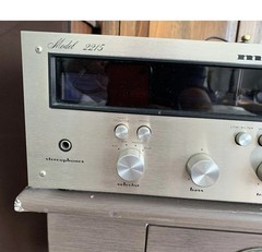 MARANTZ 2215 CHAMPAGNE ENGRAVED FACEPLATE . #622 on assembly Line.