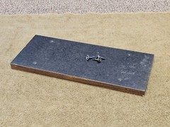 Akai GX-625 GX625 Reel To Reel Recorder Player Parts Side Cover Wood Panel