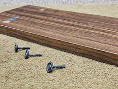 Akai GX-625 GX625 Reel To Reel Player Recorder Parts Side Cover Panel Wood