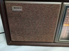 Vintage Sony ICF-9550W AM/FM Radio High Fidelity Sound Wood Case 1970&rsquo;s Tested