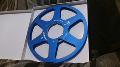 Pioneer Pr 101 style aluminum tape reels for pioneer Rt 909 reel to reel BLUE