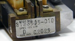 Vintage Ampex 3133505-01D 9ch R/W Assy B Tape Head Recontoured