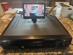 JVC HR-S7500U SUPER VHS S-VHS ET PROFESSIONAL VCR WORK FOR VIDEO TRANSFER TO DVD