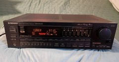 1990 PIONEER VSX-3700S STEREO RECEIVER MADE IN JAPAN TESTED WORKING