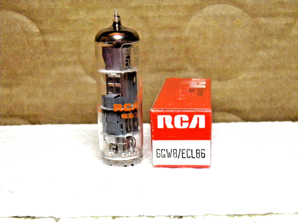 A VINTAGE RCA 6GW8/ECL86 NOS/NIB VACUUM TUBE