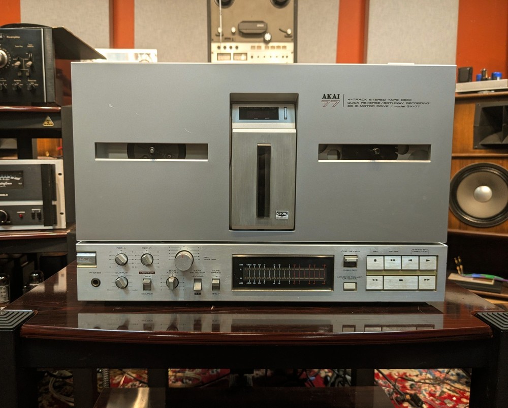 Akai GX77 Reel to Reel Recorder Tape Pro Serviced