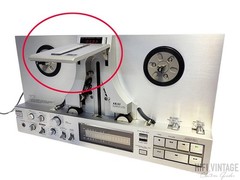 AKAI GX 77 tapehead cover door