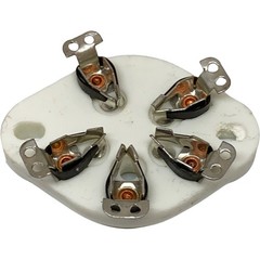 5 Pin Tube Valve Socket for 807 & Similar