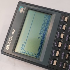 Hewlett Packard HP 48GX 128K Graphing Calculator – Needs Work – READ