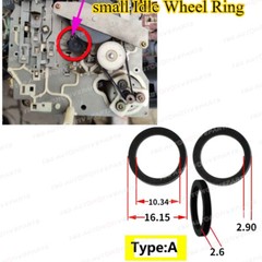 Drive Belt Idle Wheel Ring 、Pinch Roller 、Drive Belt Repair for Sharp GF-6060