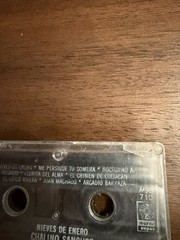 Vintage Rare Chalino Sanchez Nieves De Enero Narco Corrido Cassette Original