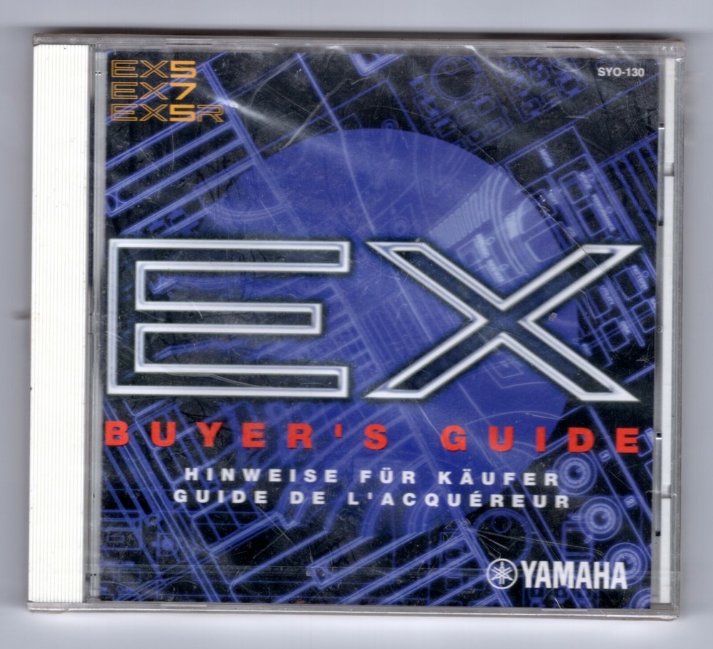 VINTAGE YAMAHA EX BUYER&rsquo;S GUIDE (1998) ON CD. SEALED.