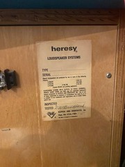 Klipsch Heresy HBR Vintage Classic Speakers (set of two)