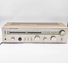 Vintage Marantz SR220 Stereo Receiver Silver Face – UNTESTED For Parts/Repair