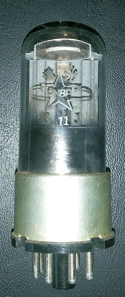 6SN7GTNOS metal base tubes 2 pcs 6N8P Mil (preamp grade) balanced rich tone
