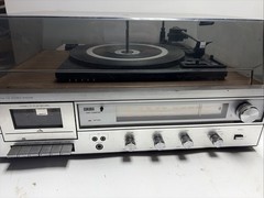 SEARS AM FM Stereo System Electronic Frequency Display Tape Powers On Repair