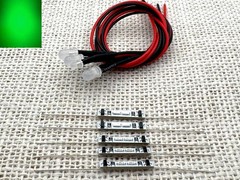 TEAC TASCAM Model 3 & 5 replacement LED bulb lamp light set upgrade kit GREEN