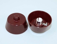 Amptata 10pcs Tube Red Cap 807 310 6146B WE310A 310B Amp Vacuum Tube Grid Plate