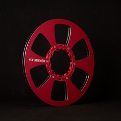 New One 10.5&Prime; Red Aluminium Empty Tape Reels For R2R Tape Recorders