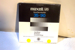 MAXELL UD 35-90 7&Prime; SOUND RECORDING TAPE REEL TO REEL 1800&prime; FT. – SEALED NOS