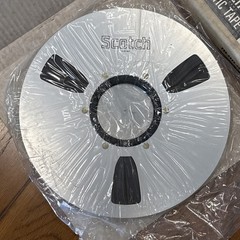 SCOTCH 3M 10.5&Prime; x 1/2&Prime; Metal Reel to Reel 3 Window Silver 6 Screw NOS Magnetic