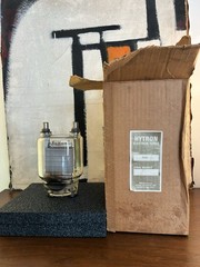 vintage Hytron 833A High-power Triode Vacuum Tube