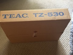 Teac TZ-530 Original Plastic Cover New Old Stock In Box Made In Japan