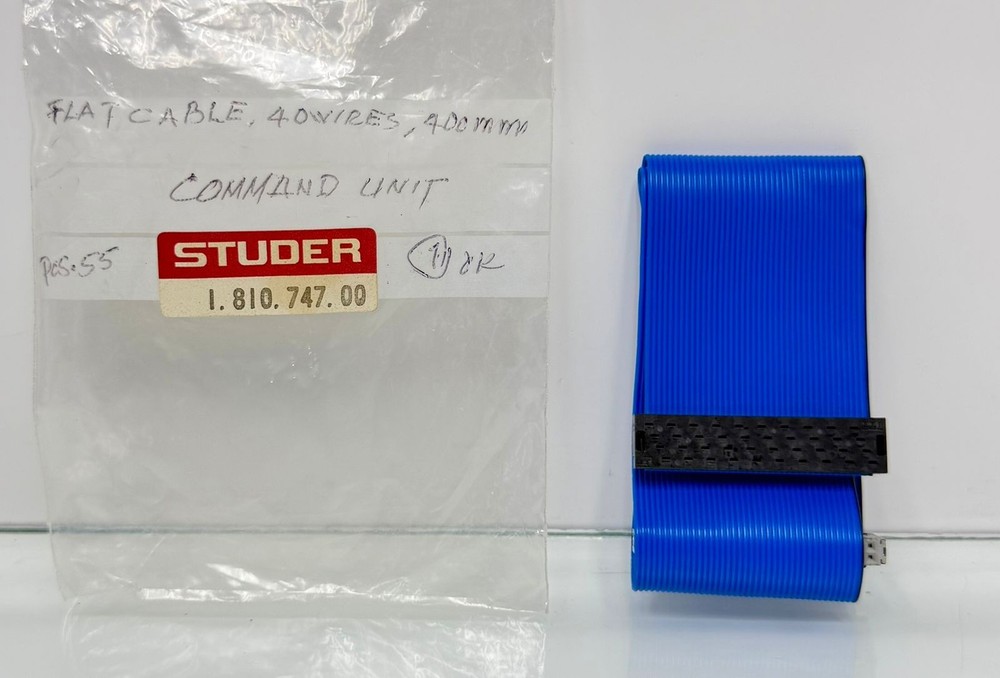 Studer FLAT CABLE, 40WIRES, 400mm COMMAND UNIT 1.810.747.00