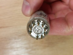 Single Telefunken (IEC Mullard lbl) 6211 Gold Pin NOS NIB Vacuum Tube