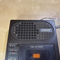 Marantz Superscope Model C-180 Portable Cassette Tape Player FOR PARTS