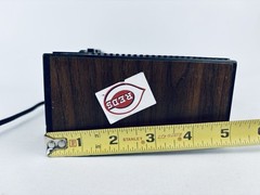 Vintage Hitachi Alarm Clock Radio KC-541H Brown Woodgrain – Tested & Works
